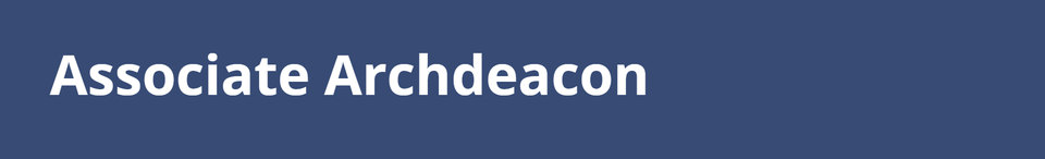 Associate Archdeacon