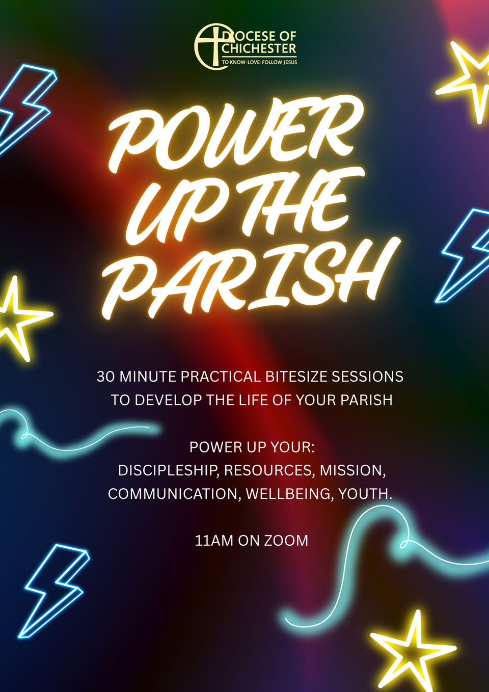 Power Up Your Parish - 30 minute bitesize sessions to develope the life of your parish