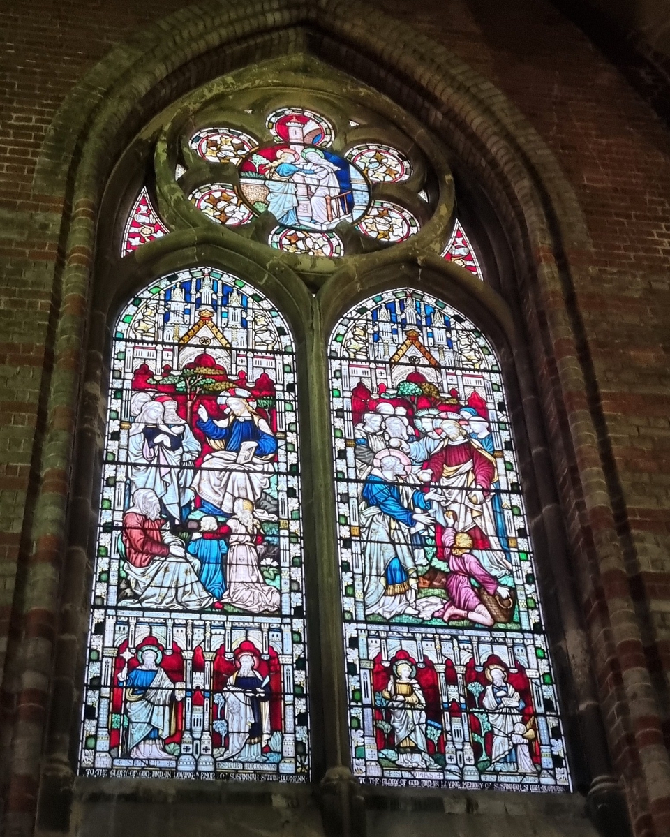 A window at St Mary Kemptown